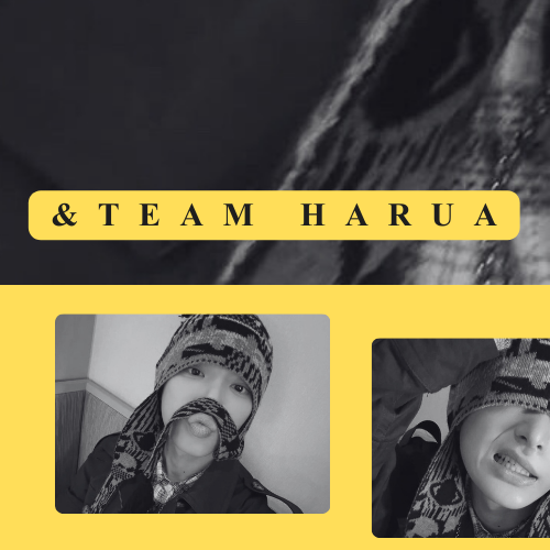 Recent activity shot of Harua (&TEAM)