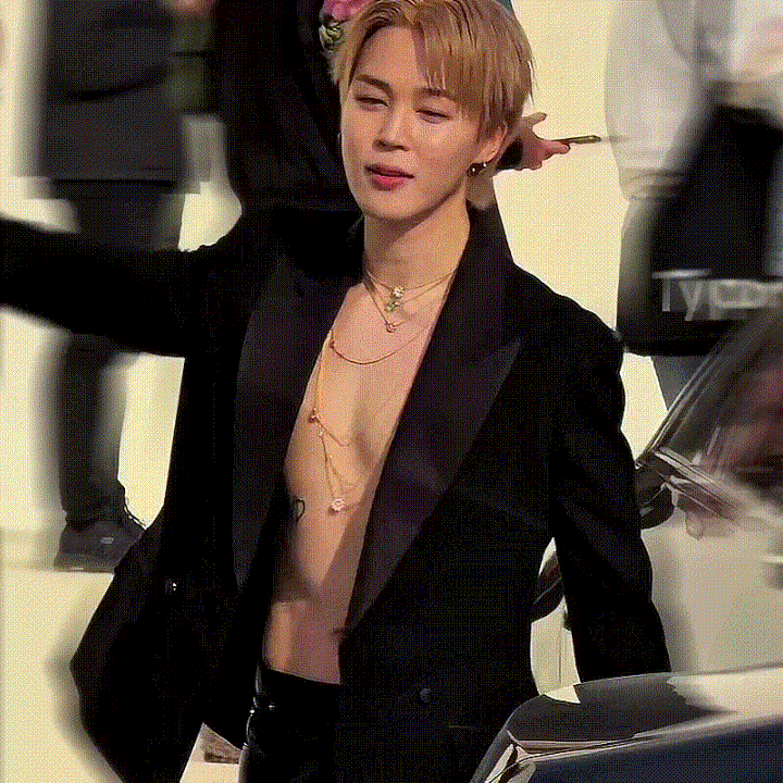 A moment captured by Jimin (BTS)'s fan