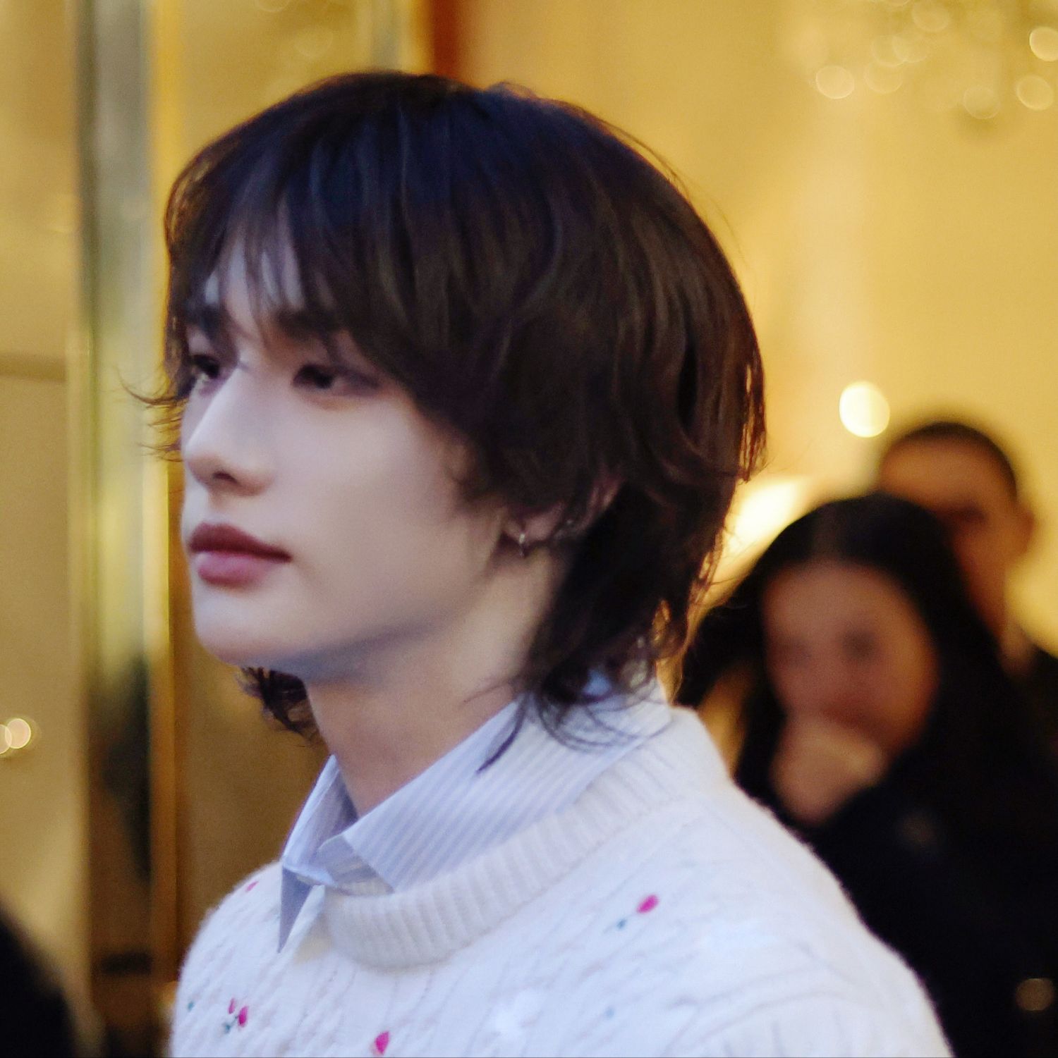 Recent activity shot of Hyunjin (Stray Kids)