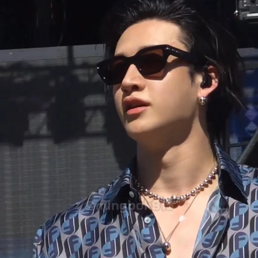 Recent activity shot of Bang Chan (Stray Kids)