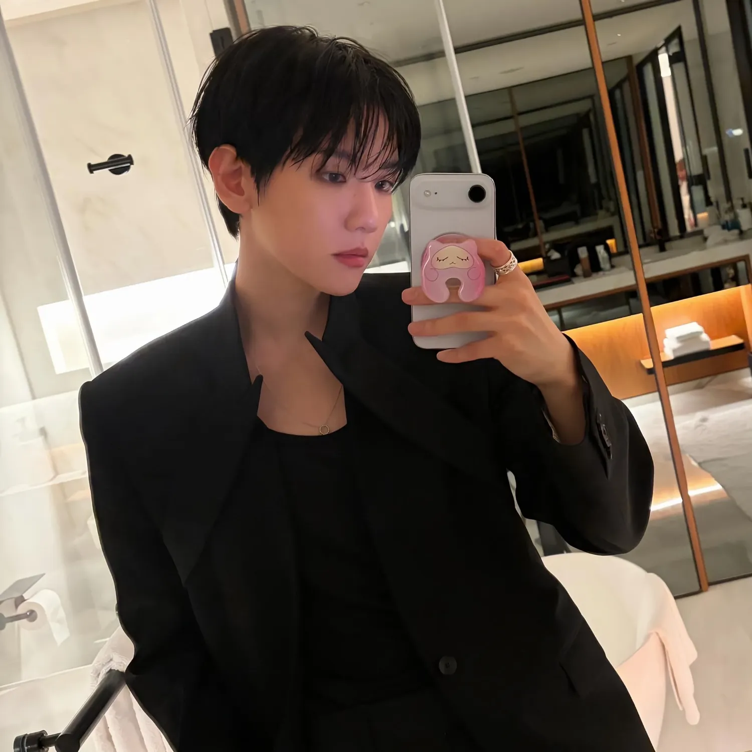 Momen yang diabadikan oleh penggemar Baekhyun (EXO)