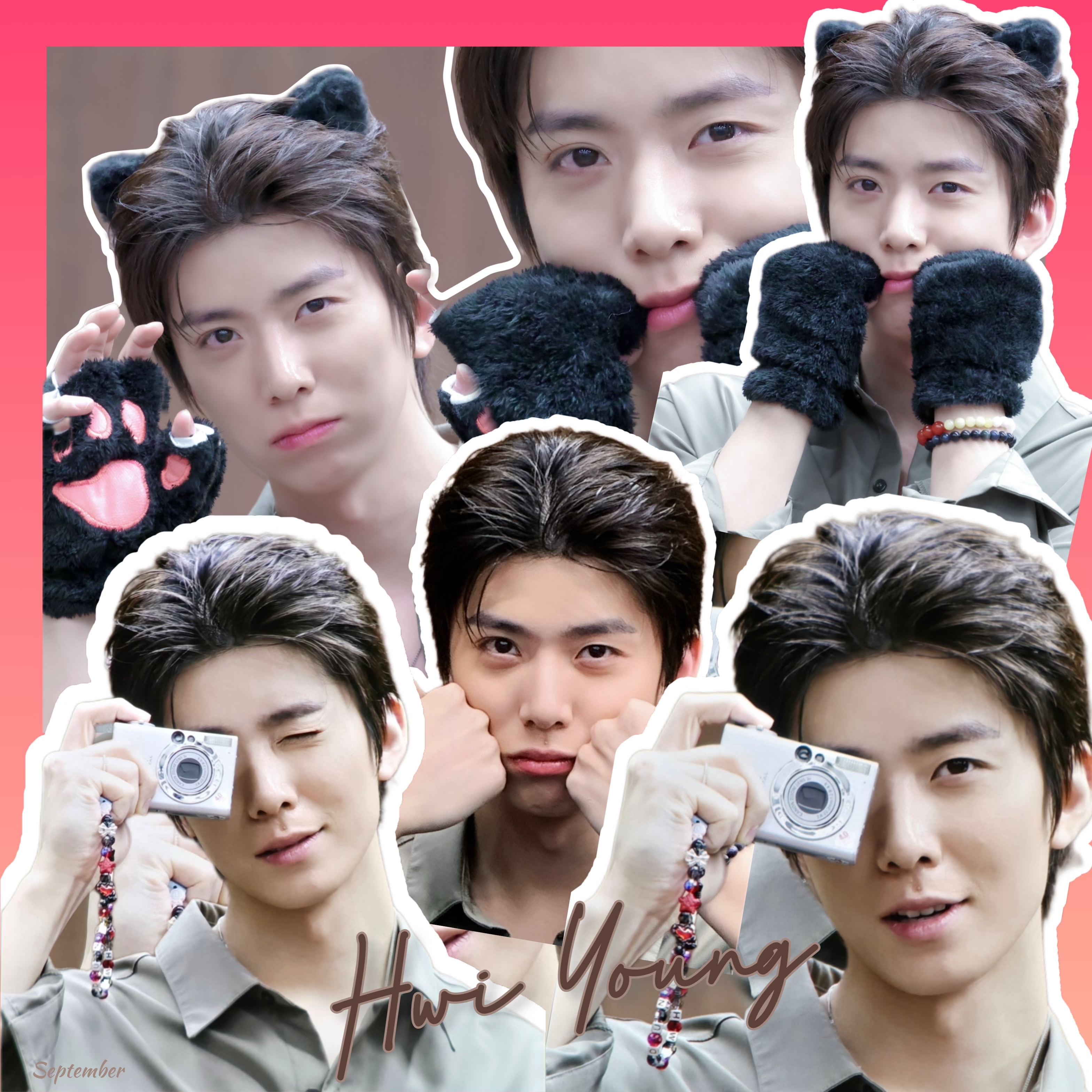 A moment captured by Hwiyoung (SF9)'s fan