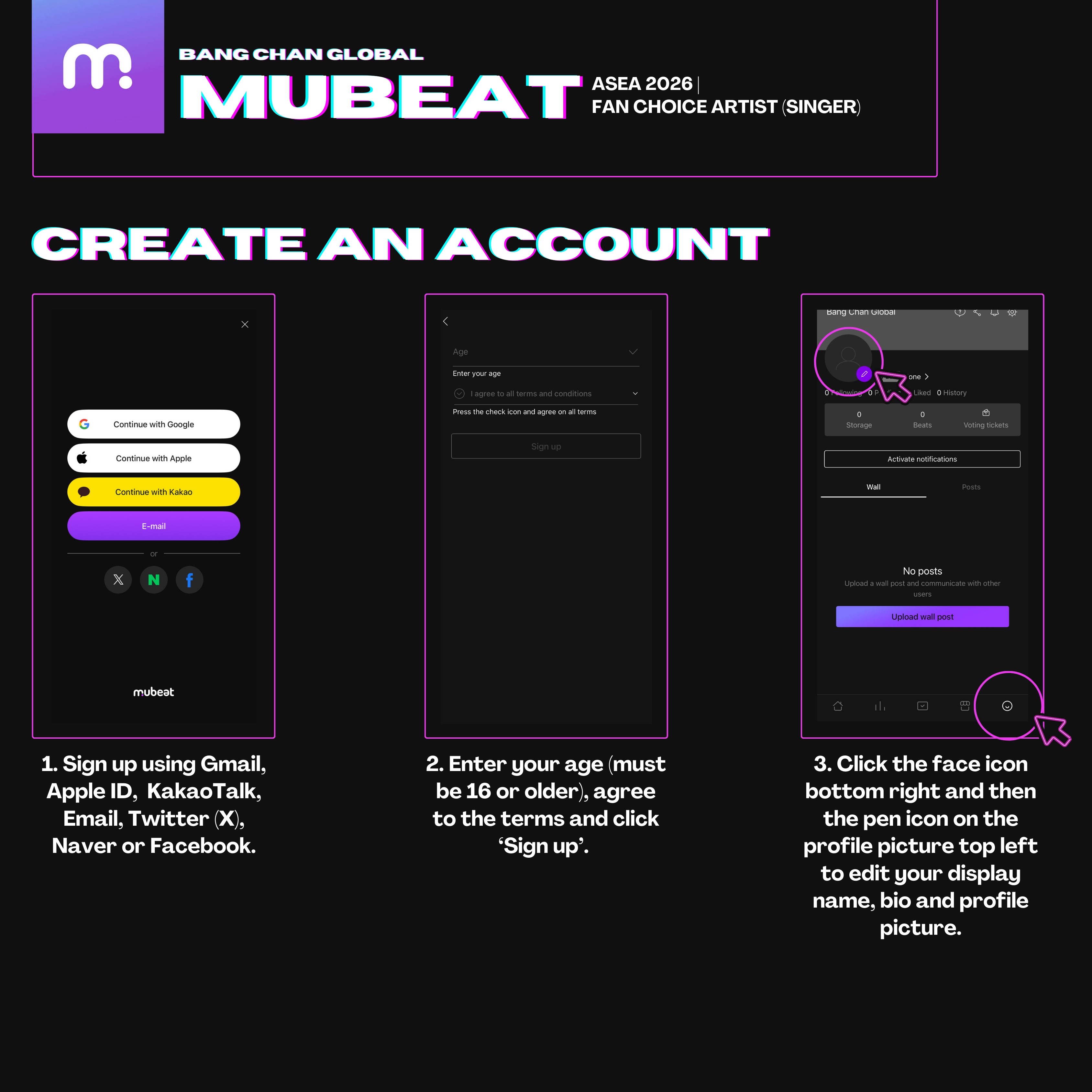 Latest photo of Bang Chan (Stray Kids)