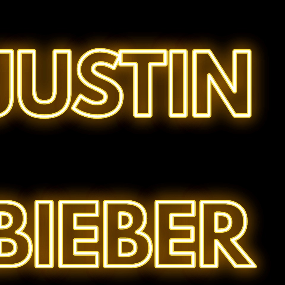 Behind-the-scenes cut of Justin Bieber