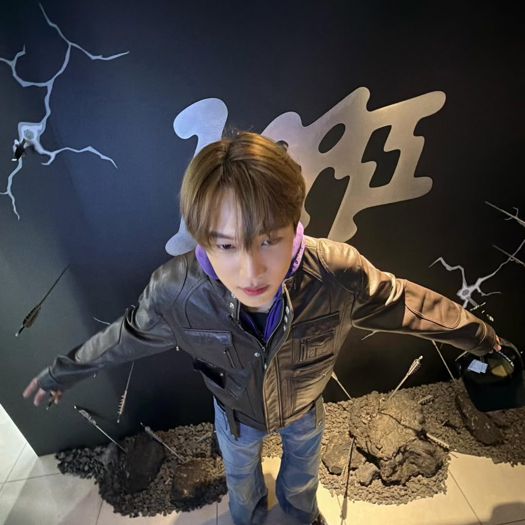 Recent activity shot of Kai (EXO)