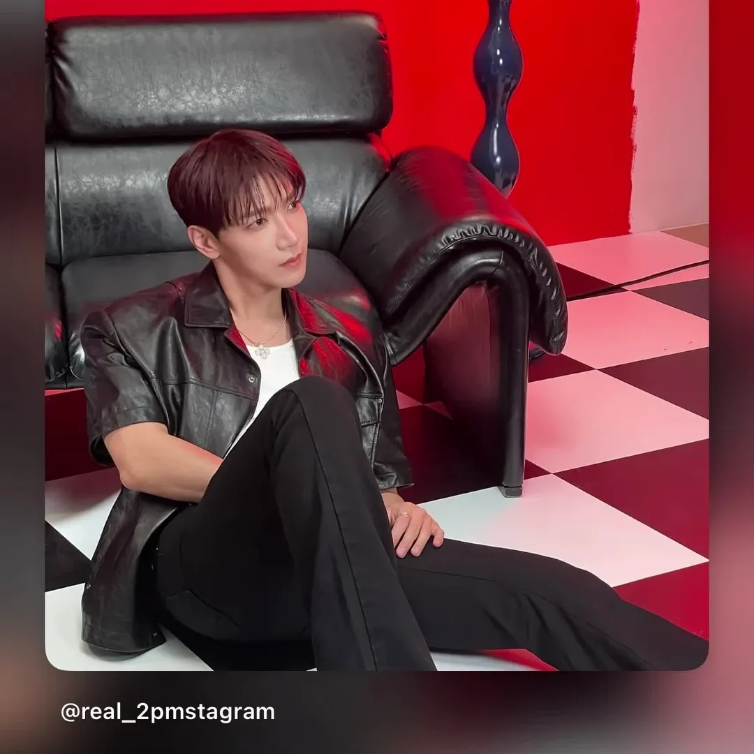A moment captured by Jun. K (2PM)'s fan