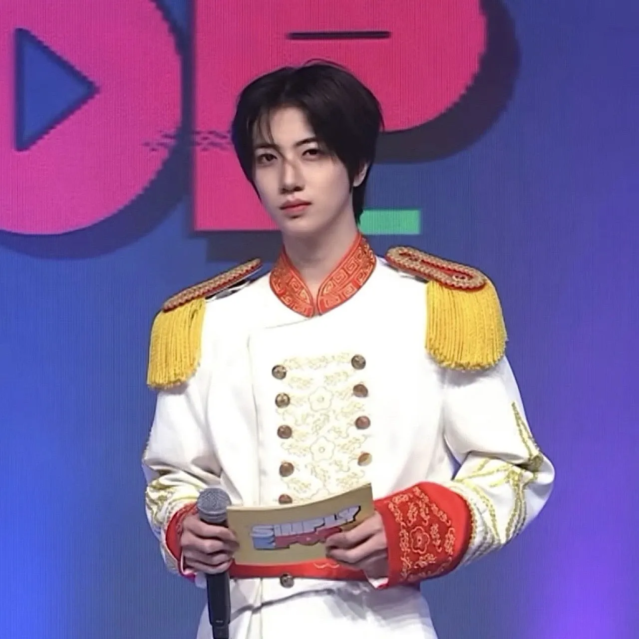 Recent activity shot of Wonjin (CRAVITY)