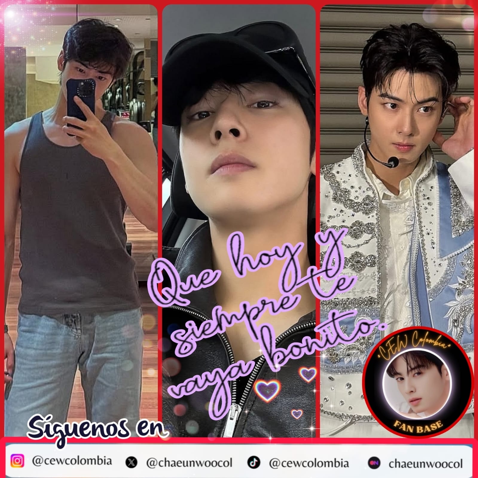 A moment captured by Eunwoo (ASTRO)'s fan