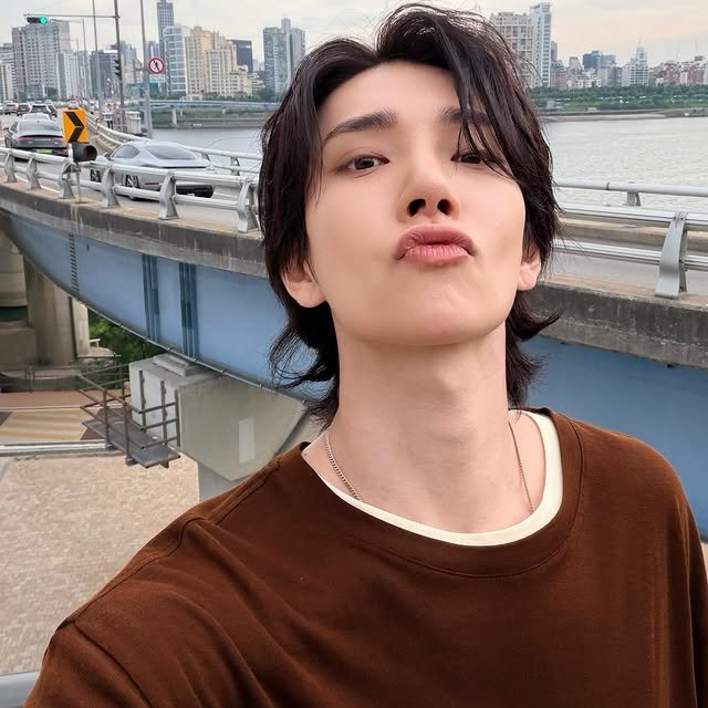 A moment captured by Joshua (SEVENTEEN)'s fan