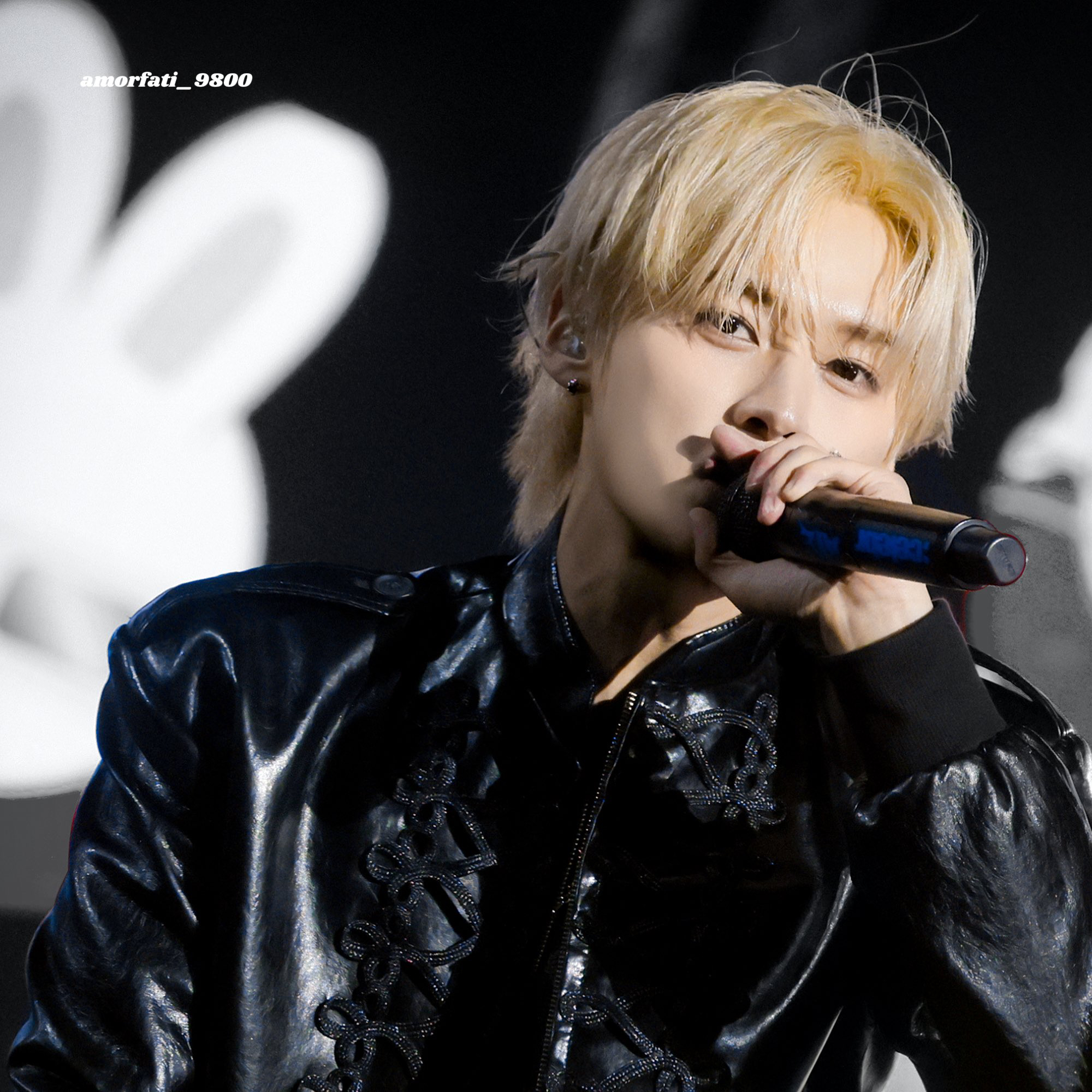 Recent activity shot of Lee Know (Stray Kids)