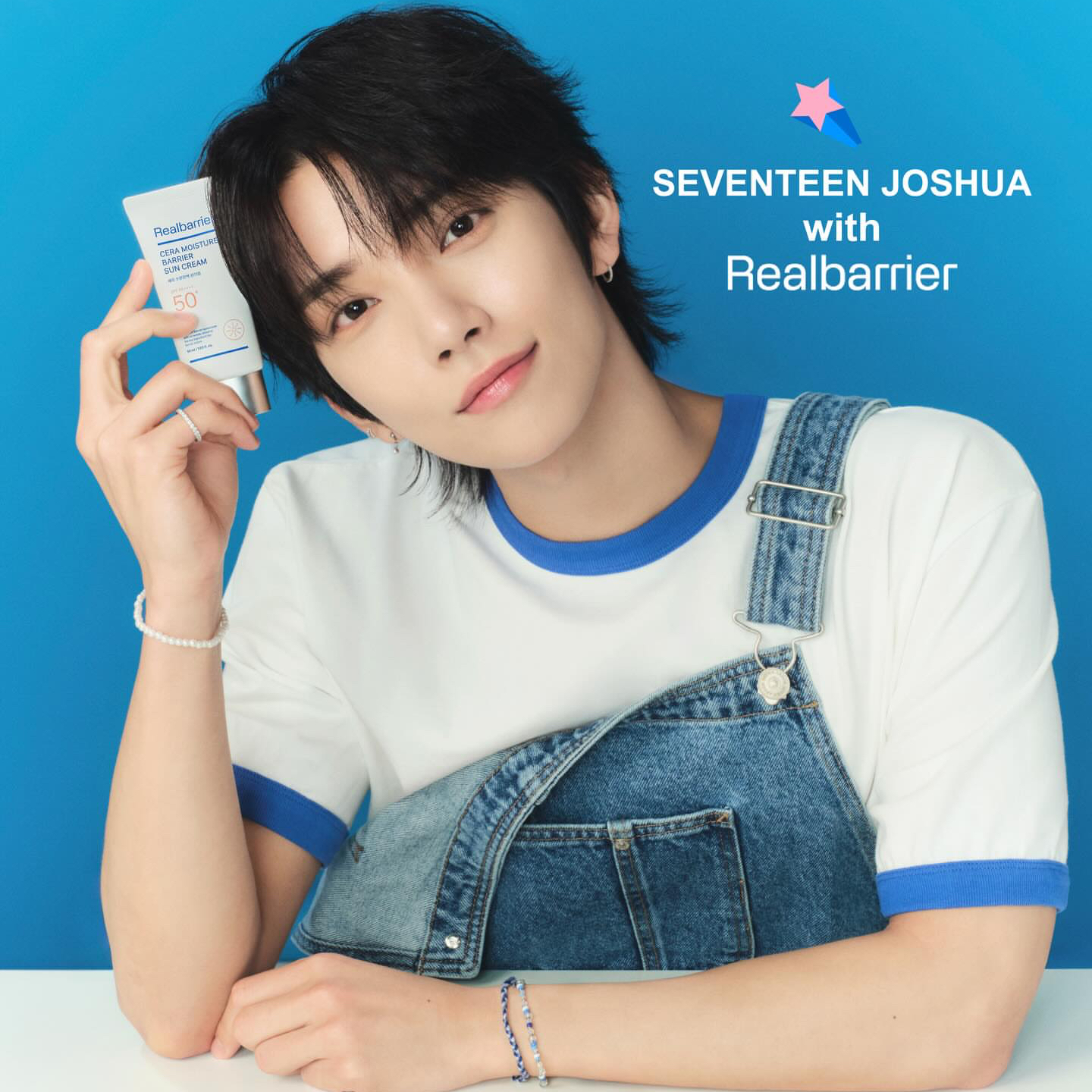 A moment captured by Joshua (SEVENTEEN)'s fan