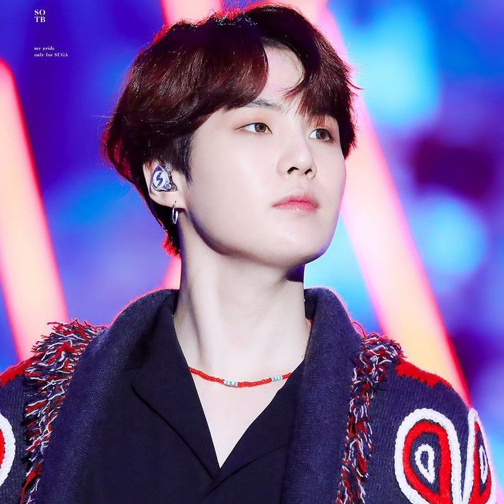 A moment captured by SUGA (BTS)'s fan