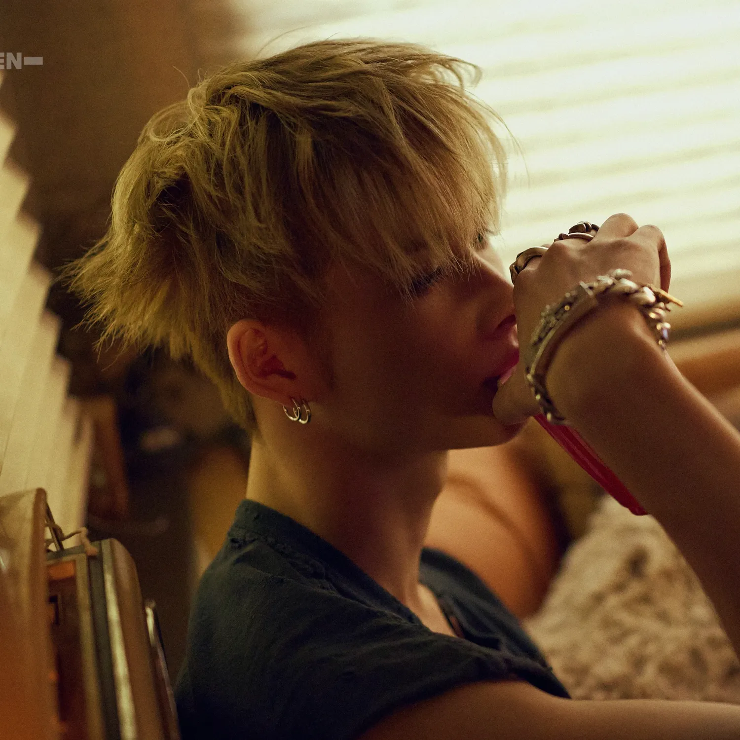 Momen yang diabadikan oleh penggemar NI-KI (ENHYPEN)