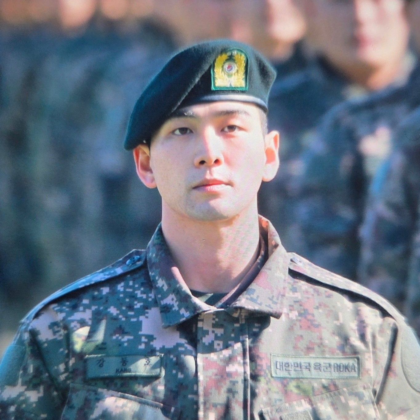 A moment captured by Baekho's fan