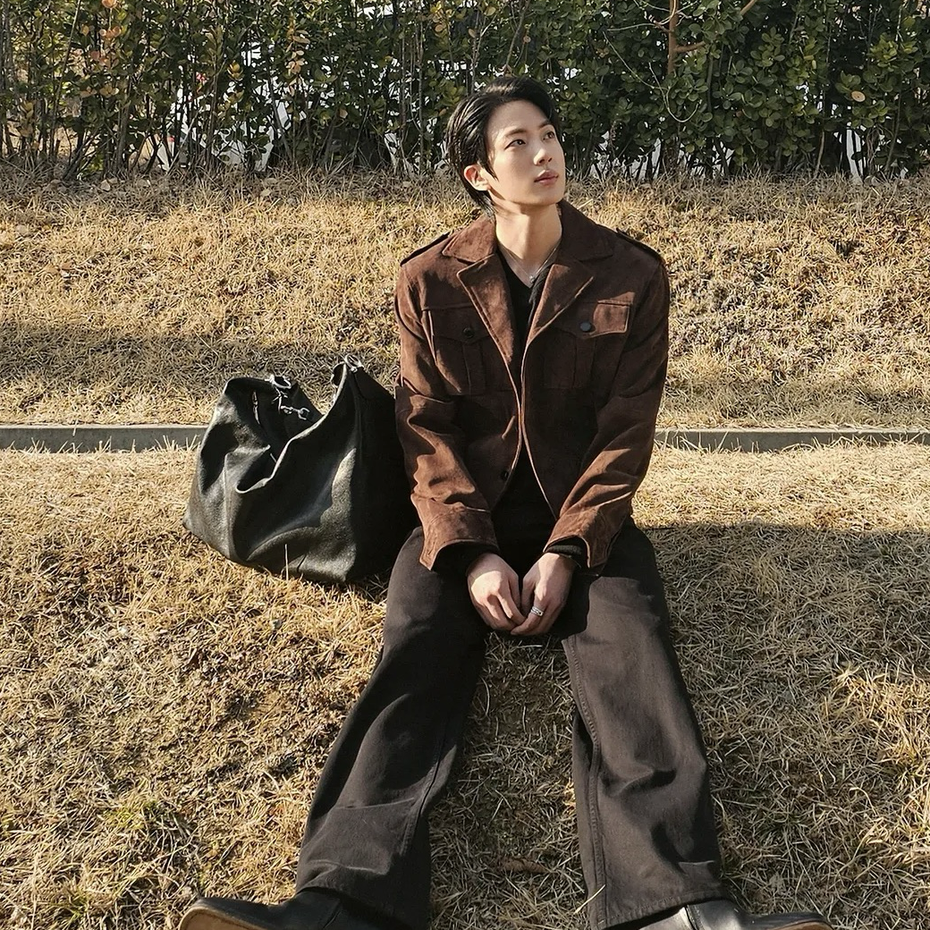 Recent activity shot of Jin (BTS)