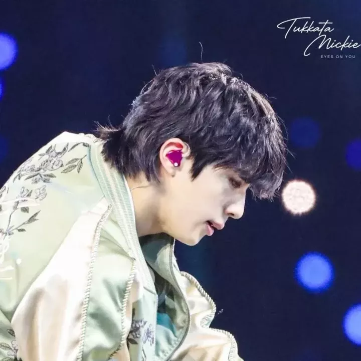 Momen yang diabadikan oleh penggemar Jin (BTS)