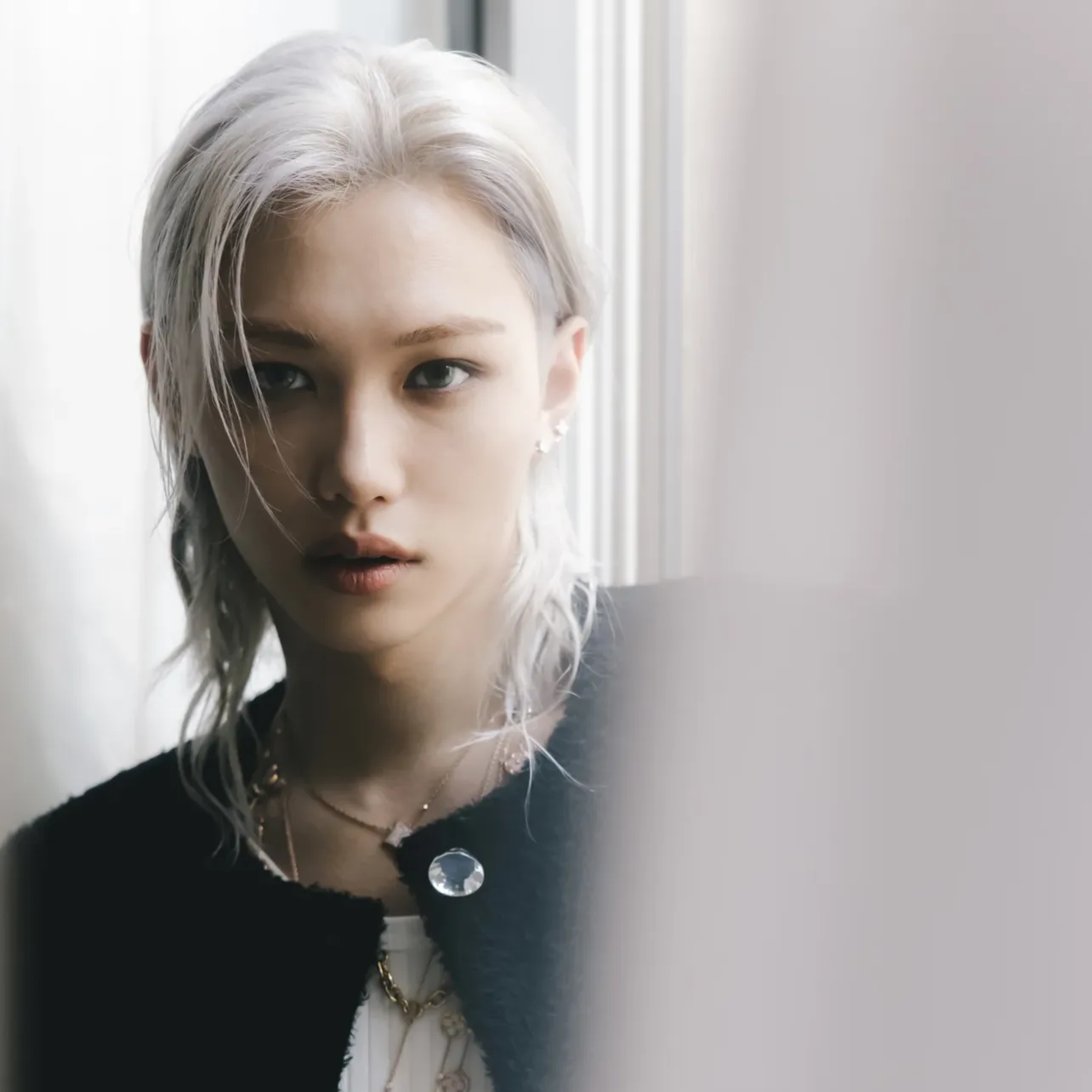 A moment captured by Felix (Stray Kids)'s fan