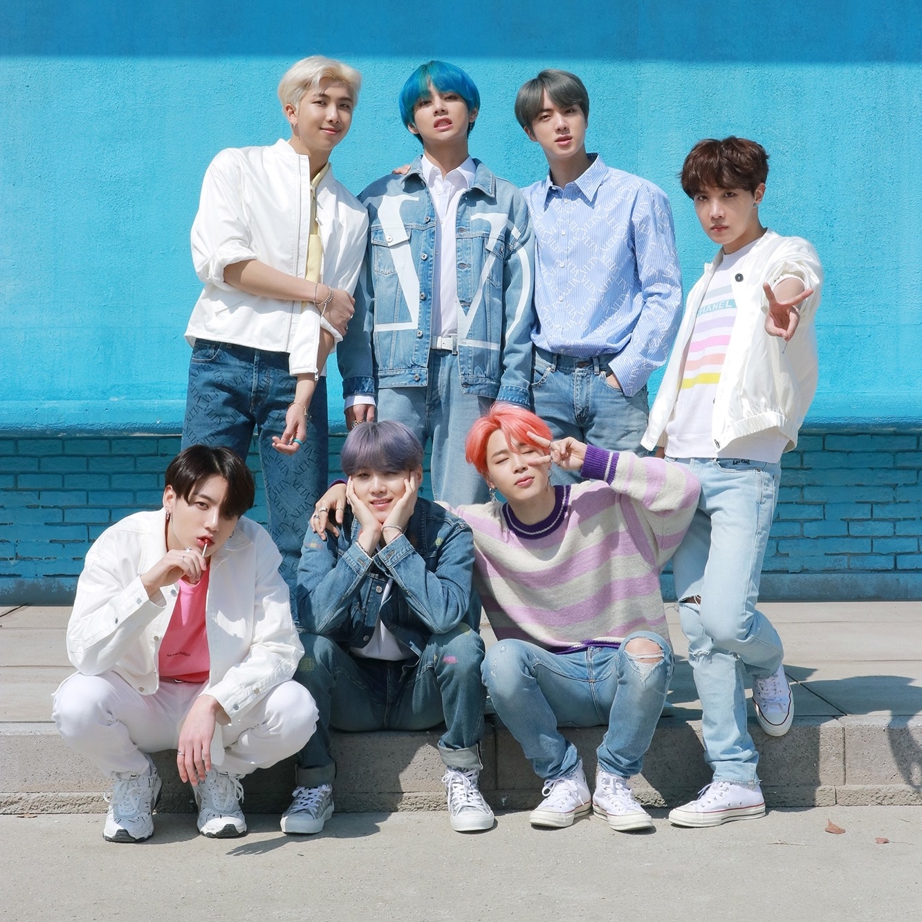 방탄소년단의 비하인드 컷