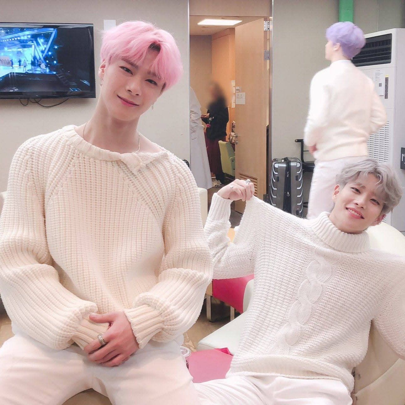 Recent activity shot of Moonbin (ASTRO)