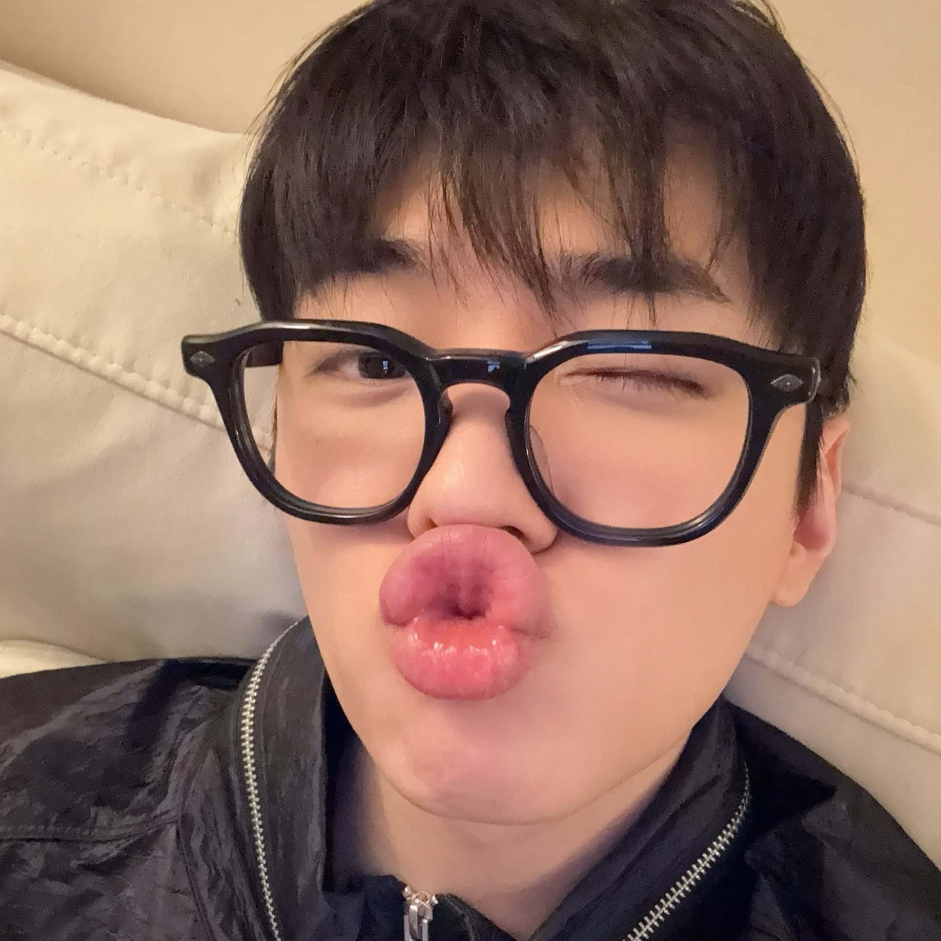 Recent activity shot of Jaechan (DKZ)