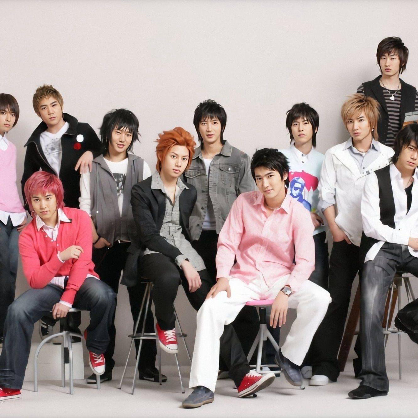 슈퍼주니어의 비하인드 컷