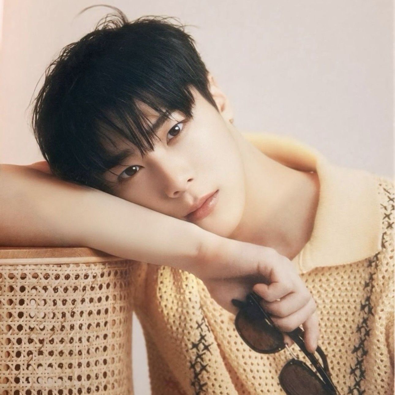 A moment captured by Moonbin (ASTRO)'s fan