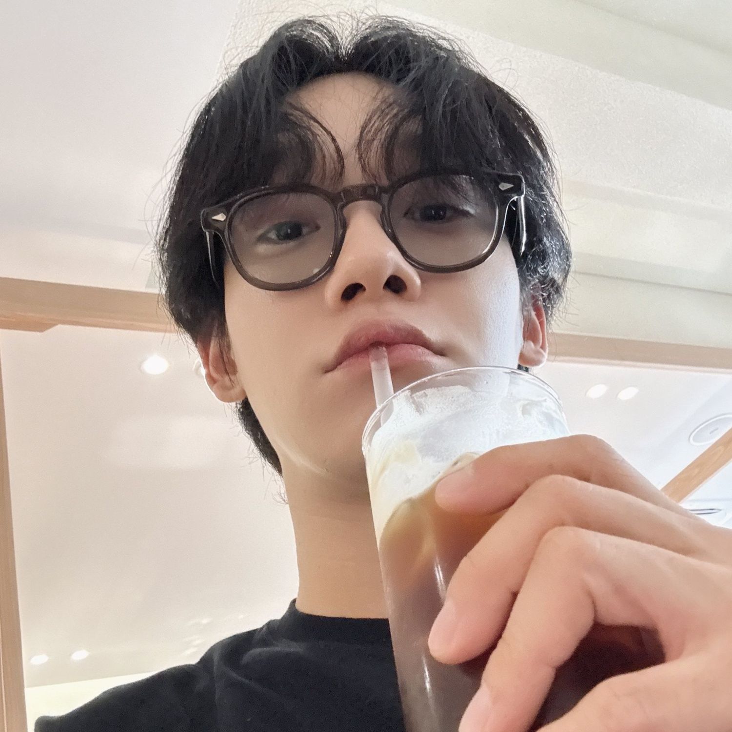 A moment captured by Chen (EXO)'s fan
