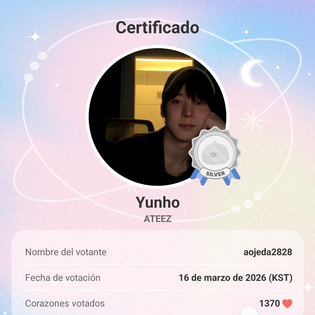 A moment captured by Yunho (ATEEZ)'s fan