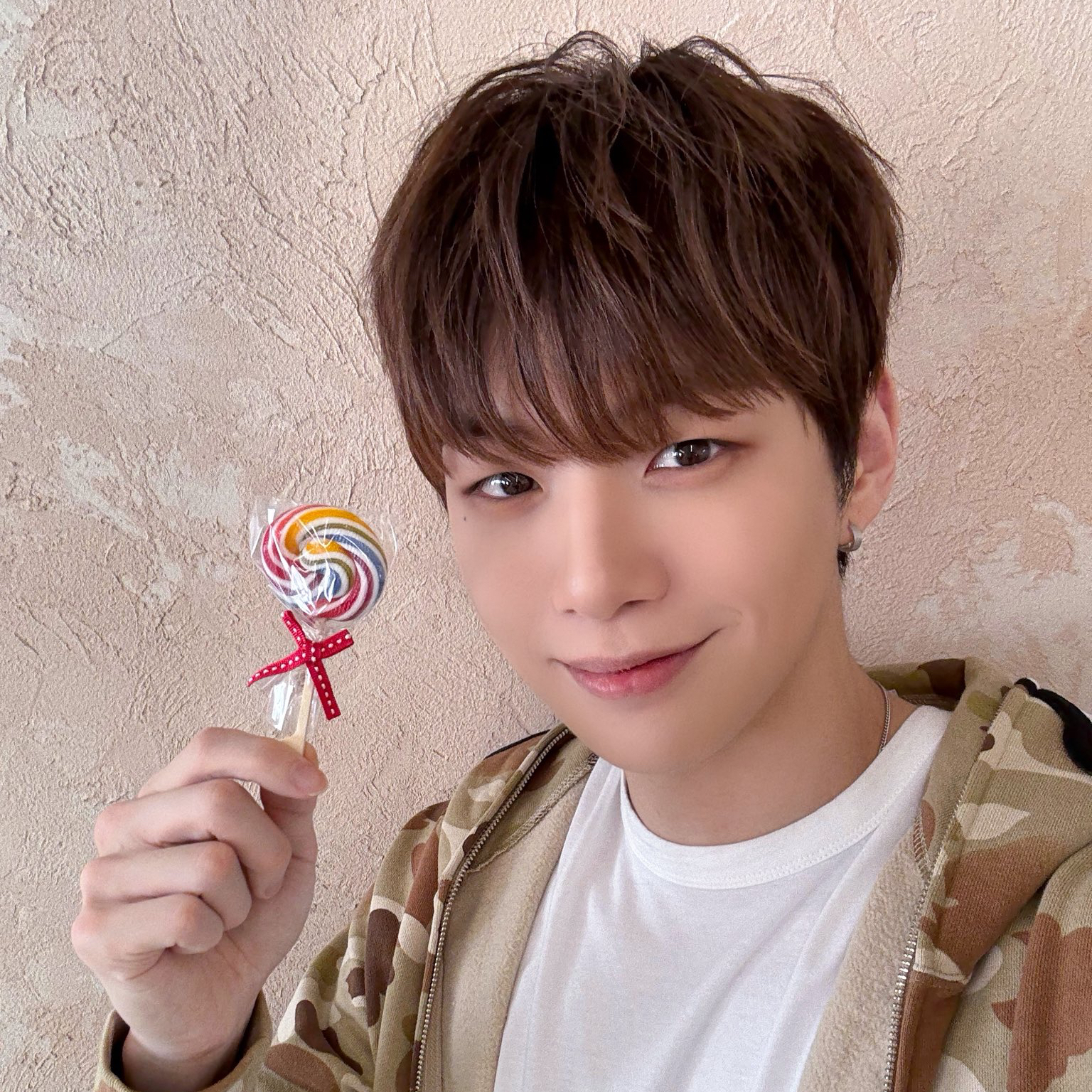 姜丹尼尔粉丝拍下的瞬间