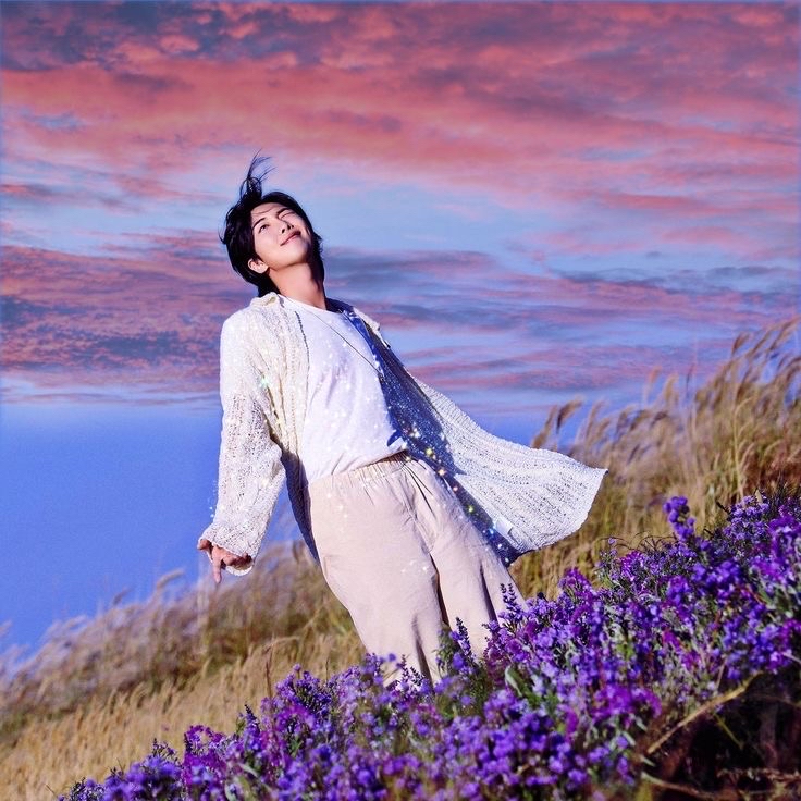 Recent activity shot of RM (BTS)