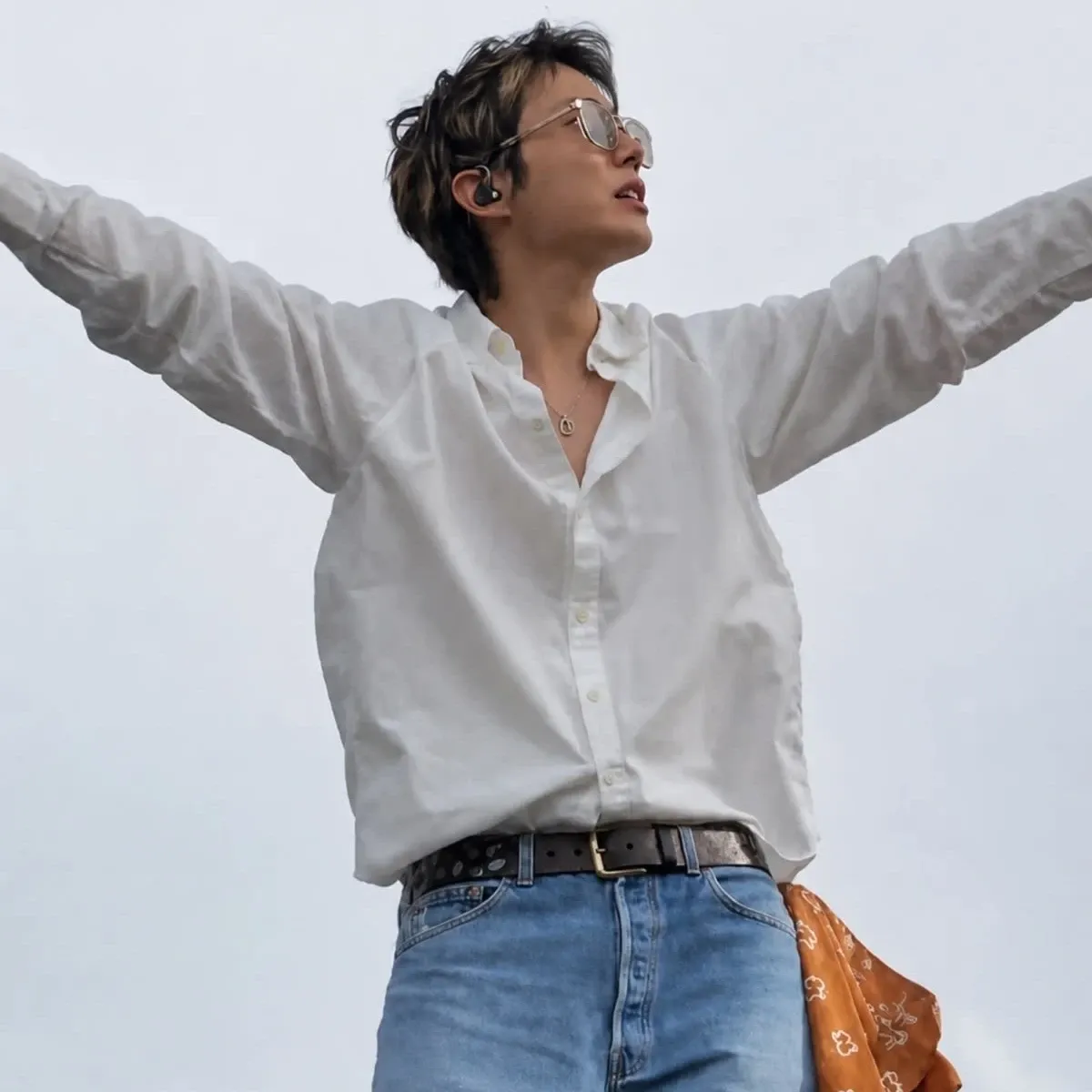 A moment captured by j-hope (BTS)'s fan