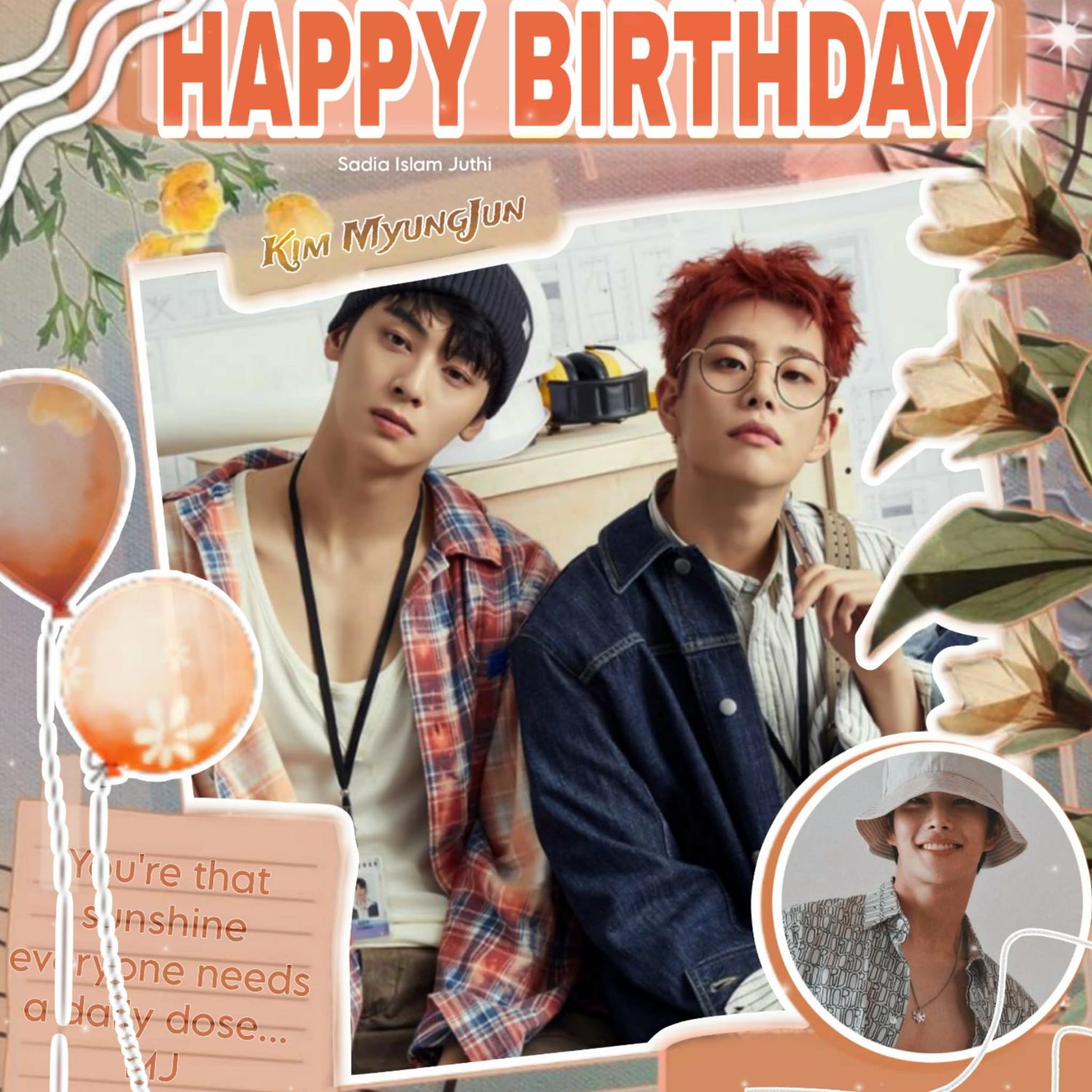 A moment captured by Eunwoo (ASTRO)'s fan