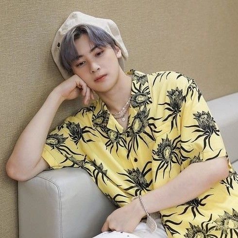 Recent activity shot of Eunwoo (ASTRO)