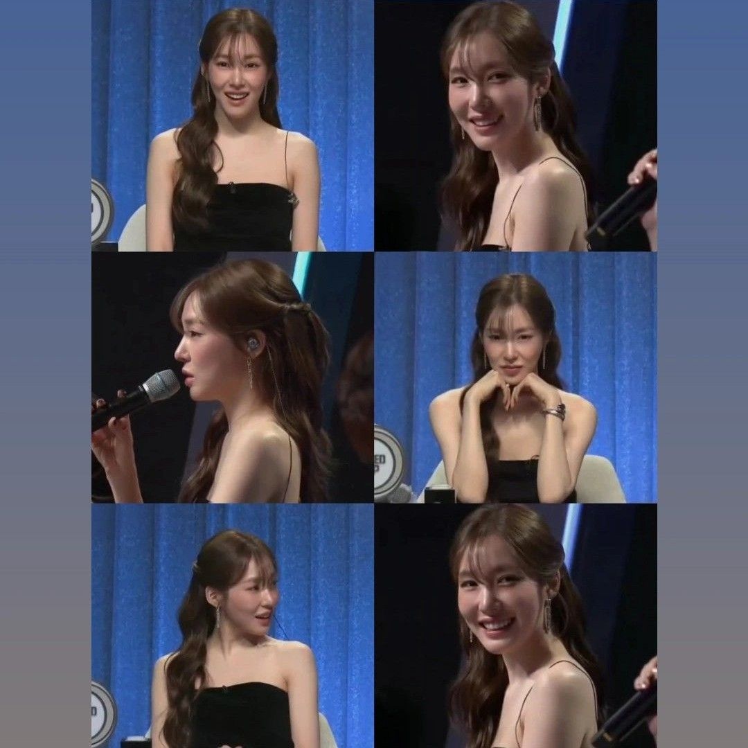 A moment captured by Tiffany Young (Girls' Generation)'s fan