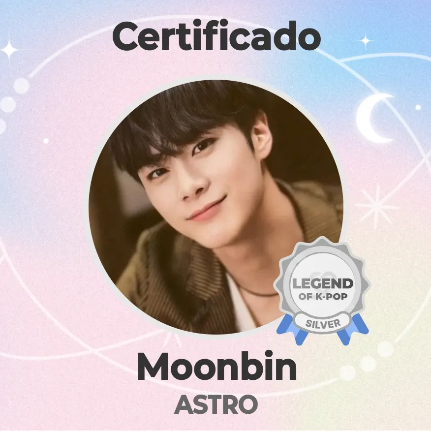 Recent activity shot of Moonbin (ASTRO)