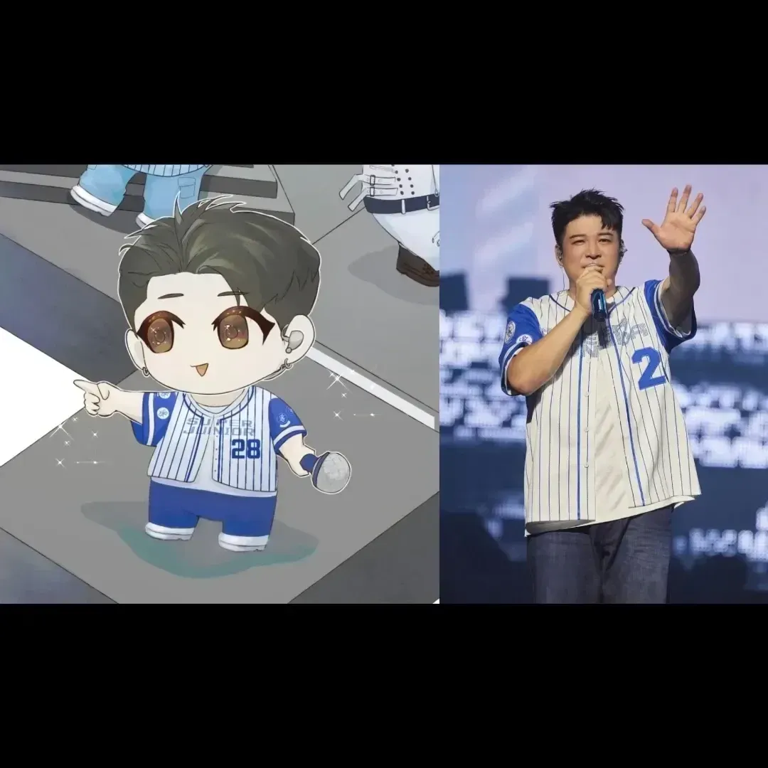 A moment captured by Shindong (Super Junior)'s fan