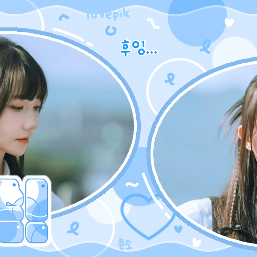 A moment captured by Magenta (QWER)'s fan