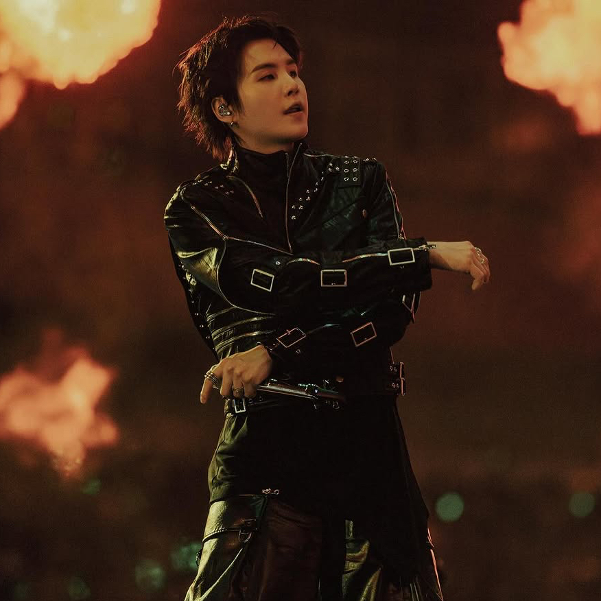 Momen yang diabadikan oleh penggemar SUGA (BTS)