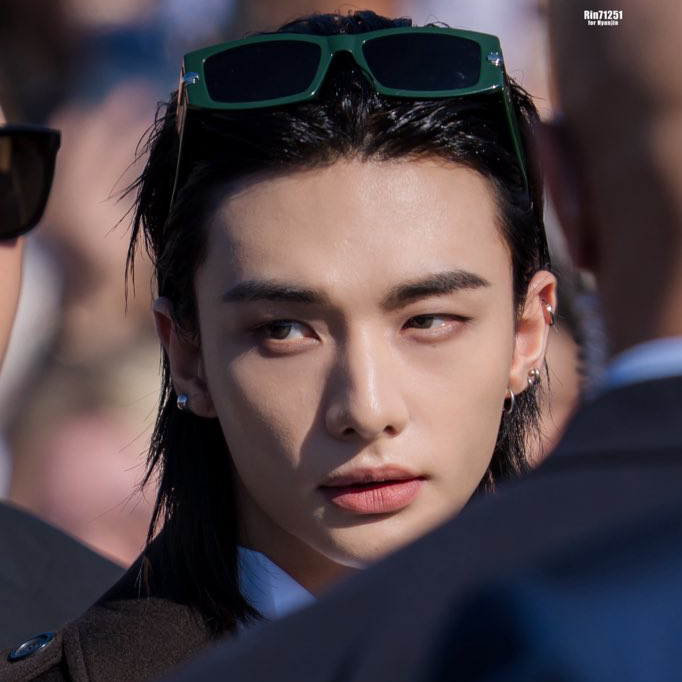 Latest photo of Hyunjin (Stray Kids)