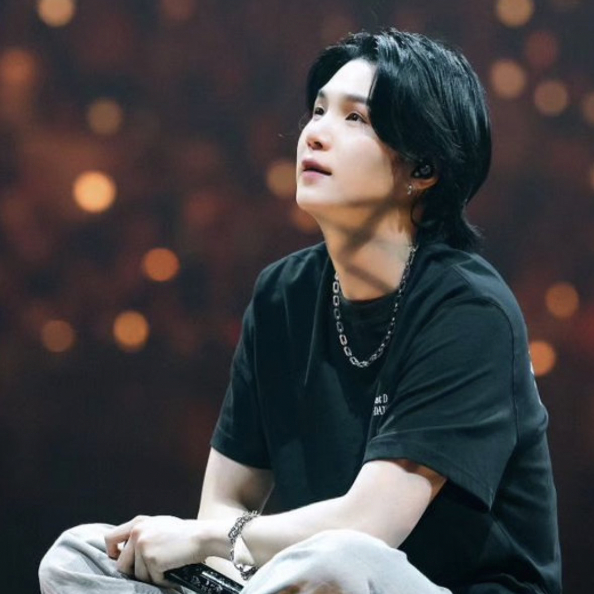 Recent activity shot of SUGA (BTS)