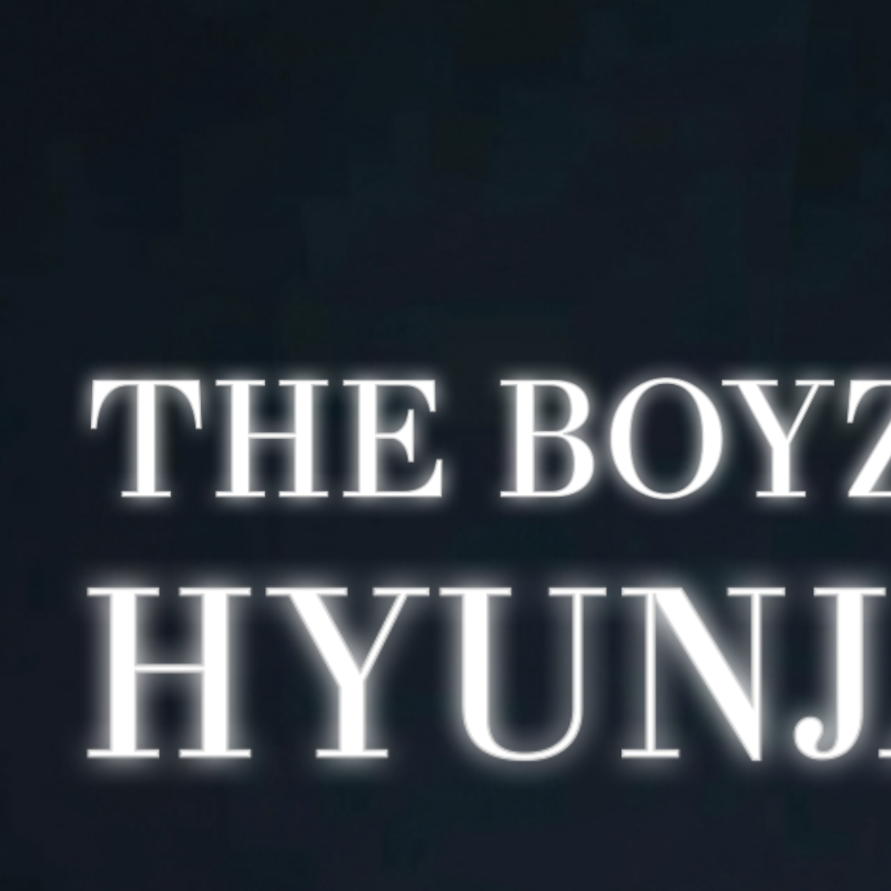 Recent activity shot of Hyunjae (THE BOYZ)