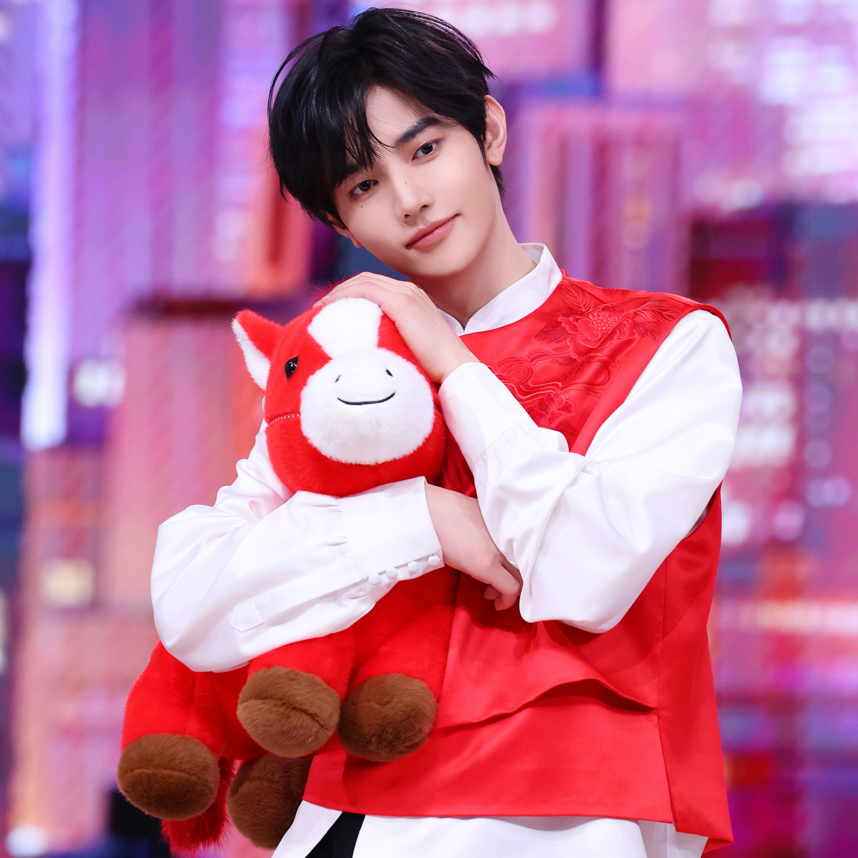 Recent activity shot of Zhang Hao (ZEROBASEONE)