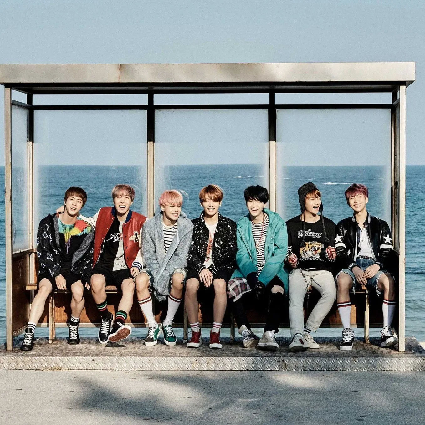 BTSの舞台裏ショット