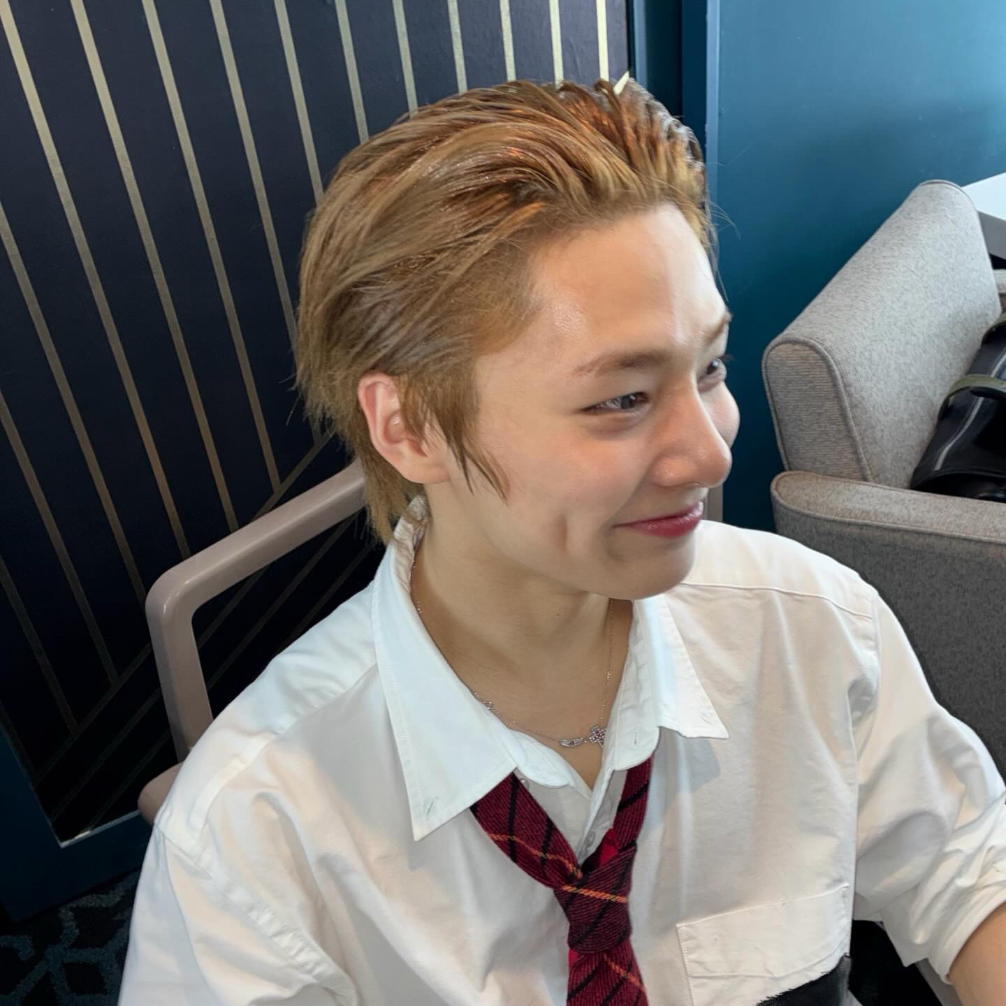 A moment captured by I.N (Stray Kids)'s fan