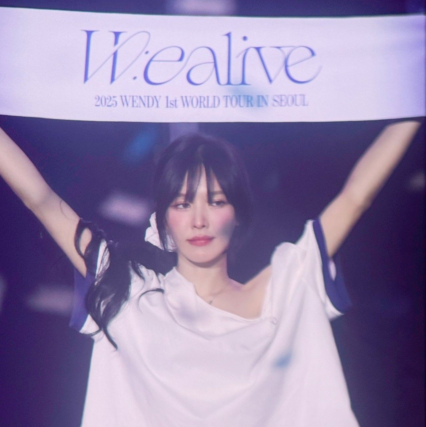 Recent activity shot of Wendy (Red Velvet)