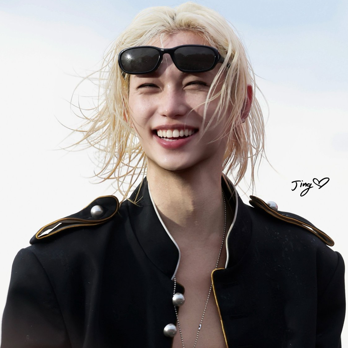 Recent activity shot of Felix (Stray Kids)