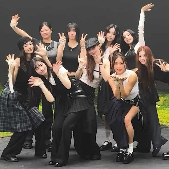 A moment captured by TWICE's fan