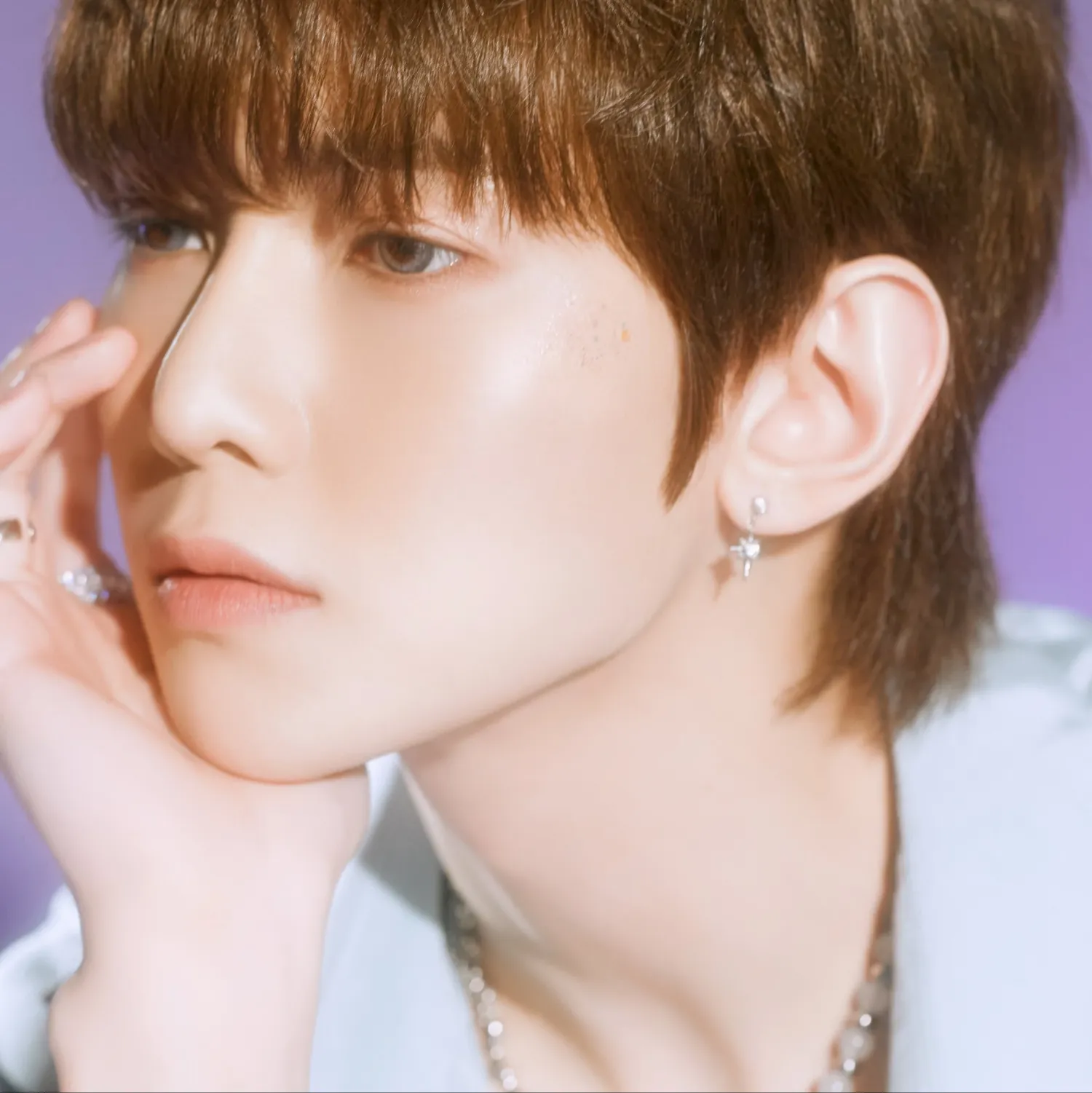Recent activity shot of Yeosang (ATEEZ)