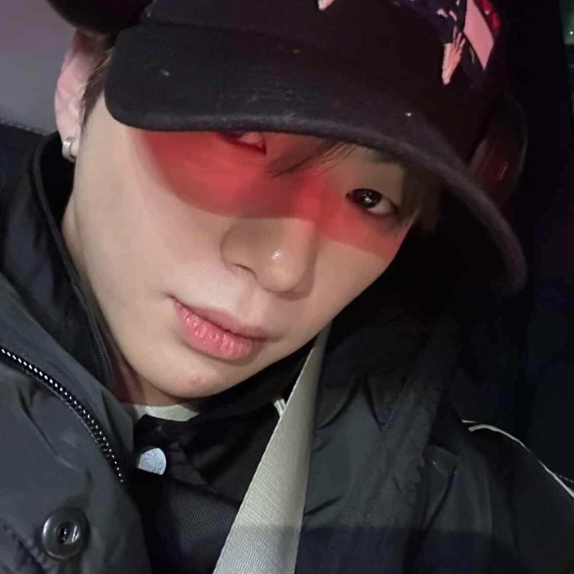 A moment captured by Kang Daniel's fan