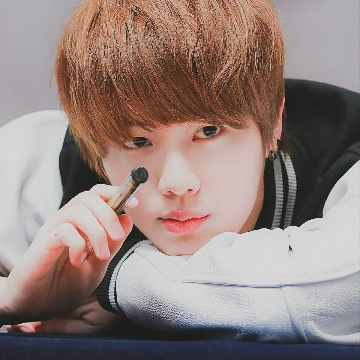 A moment captured by Jin (BTS)'s fan